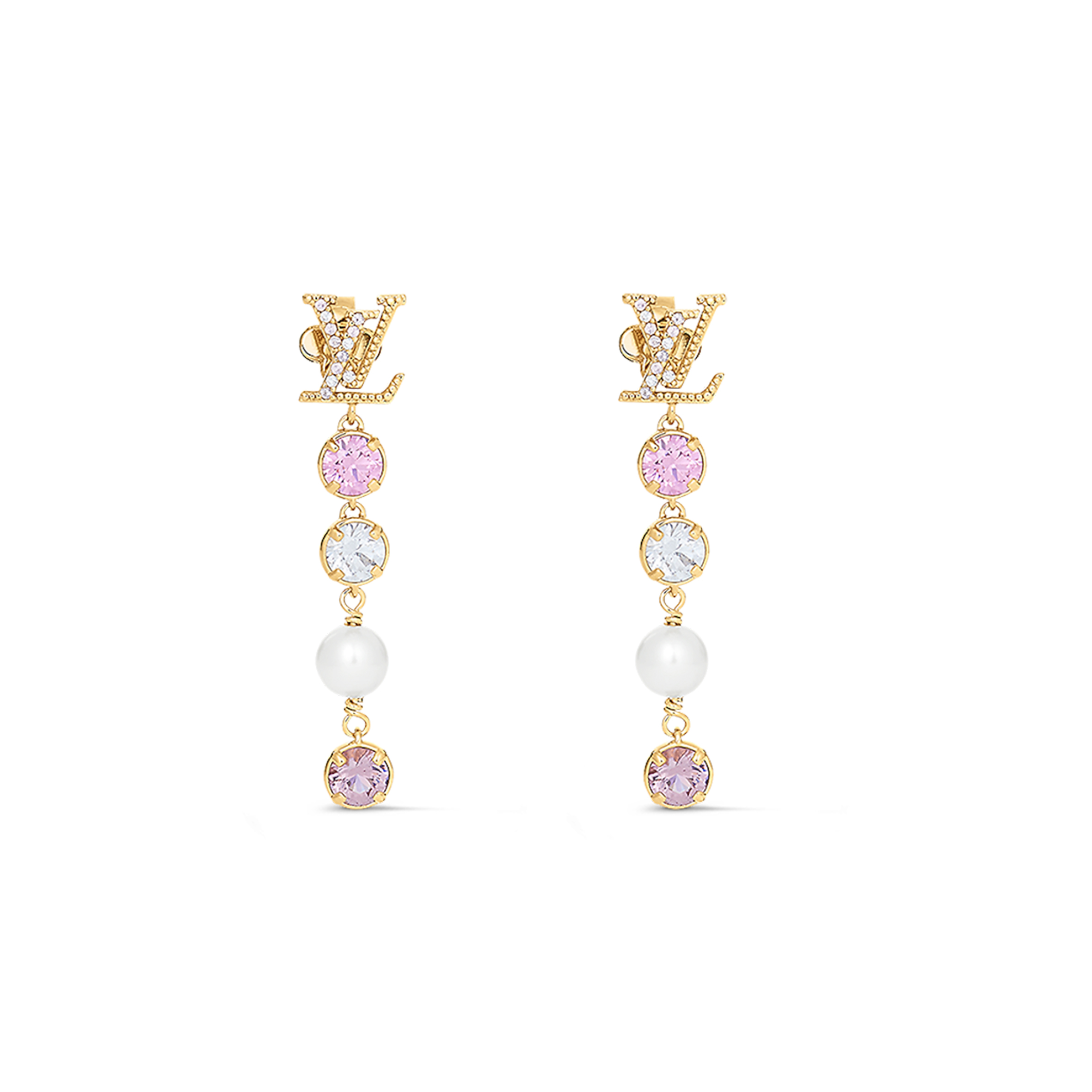 l**is V*t*n lv iconic tresor earrings m01510